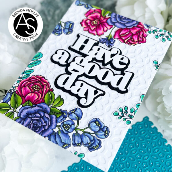 Alex Syberia Stamp Birthday Bouquet