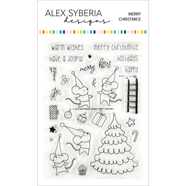 Alex Syberia Stamp Merry Christmice