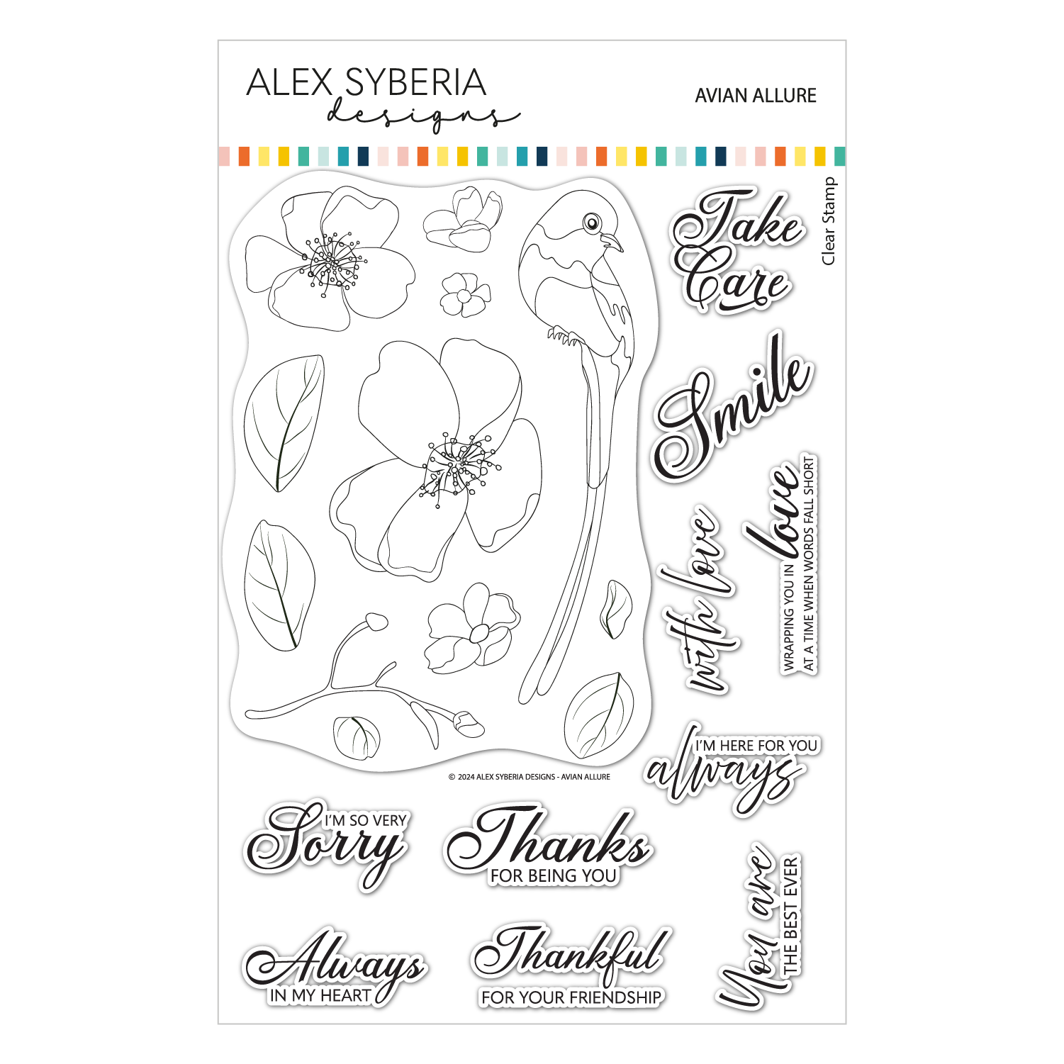 Alex Syberia Stamp Avian Allure