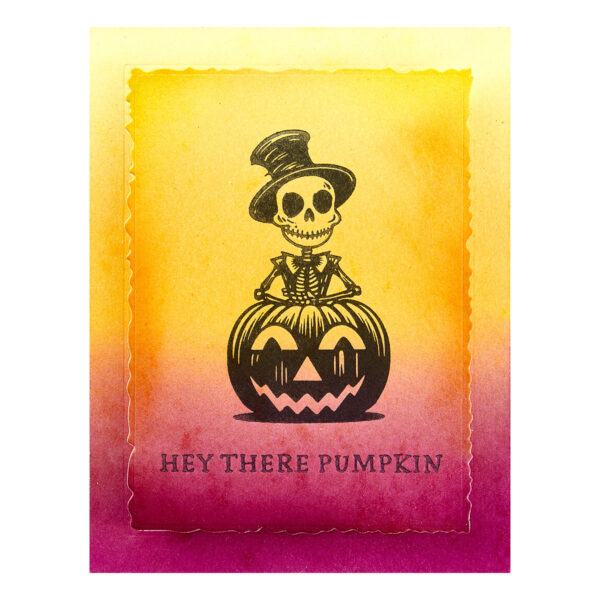 Spellbinders Skully Press Plates From the Happy Haunting Collection