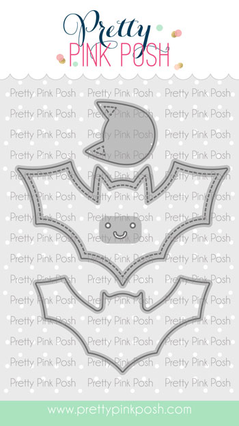 Pretty Pink Posh Die Bat Shaker