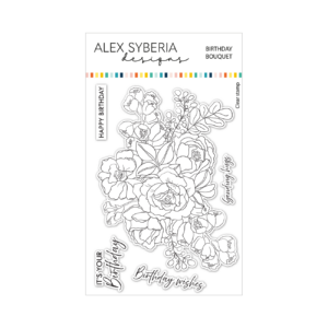 Alex Syberia Stamp Birthday Bouquet