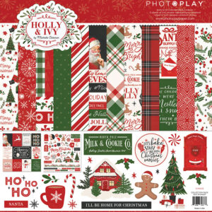 Photo Play Holly and Ivy Collection Pack