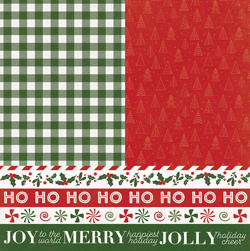 Photo Play Holly and Ivy 12X12 Ho Ho Ho