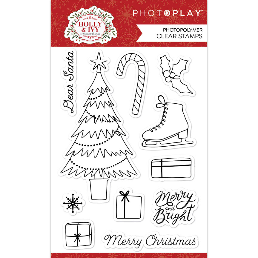 Photo Play Holly and Ivy Stamps