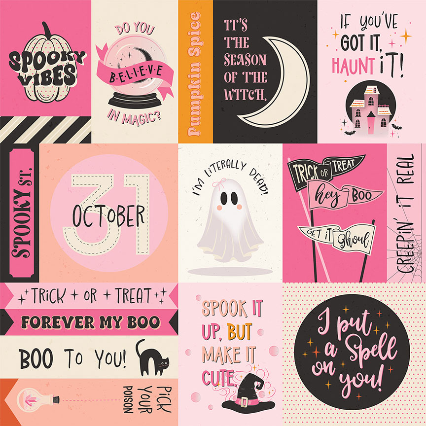 Photo Play Lil’ Boo Thing 12X12 Hey Boo