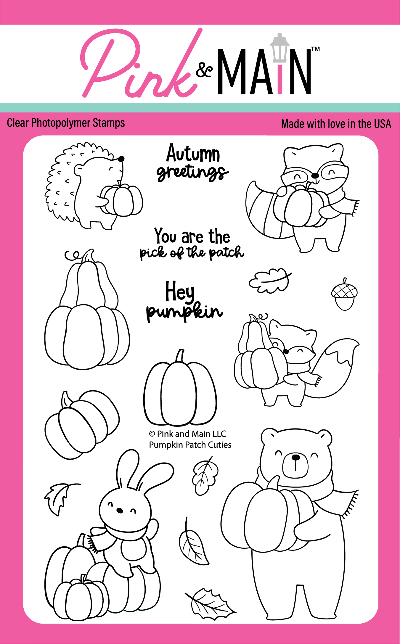 Pink & Main Stamp Pumpkin Patch Cuties