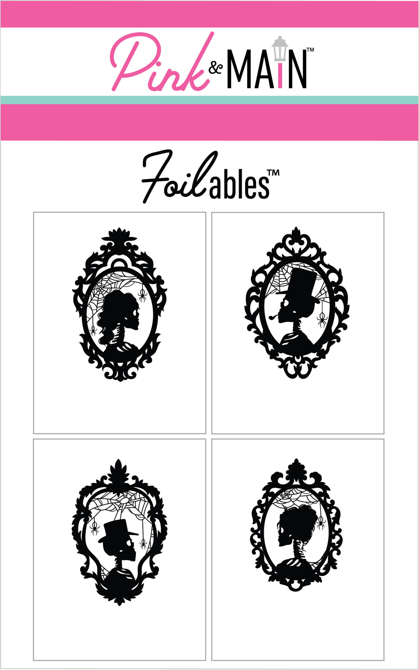 Pink & Main Foilable Panels Spooky Silhouettes (4 Designs)