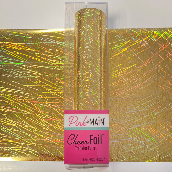 Pink & Main Cheerfoil Tinsel Gold