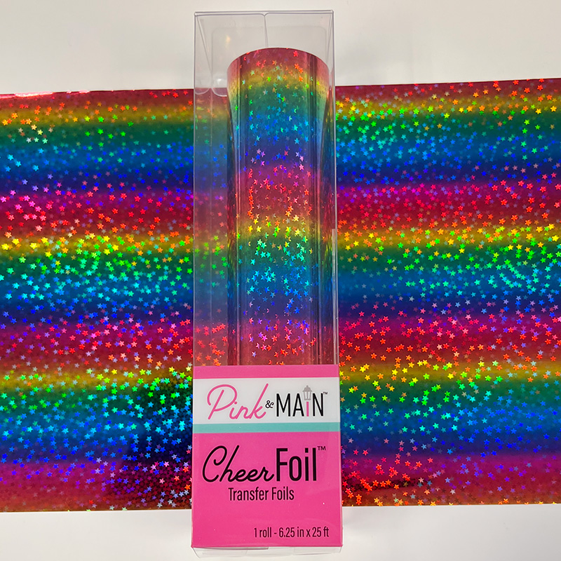 Pink & Main Cheerfoil Starry Rainbow