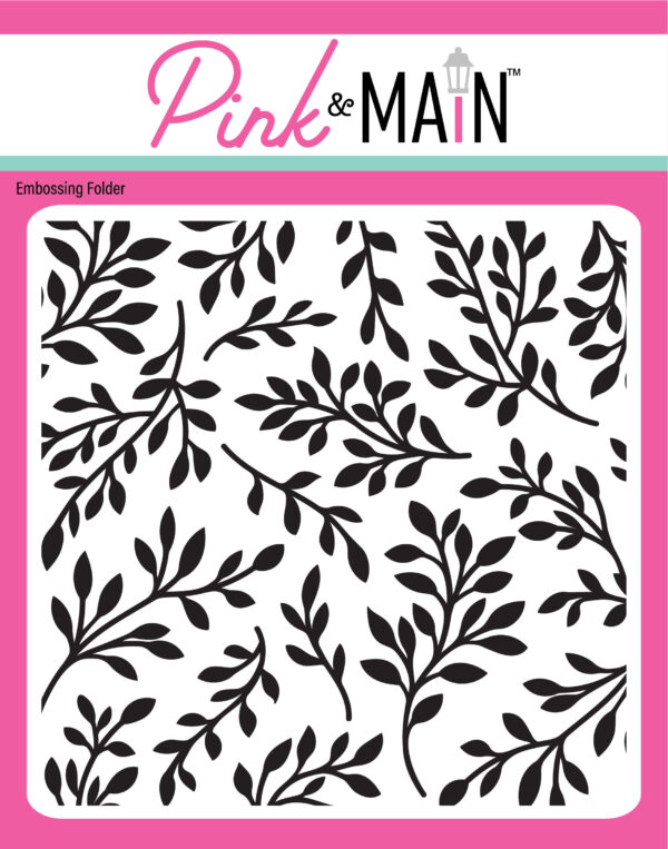 Pink & Main 6X6 Embossing Folder Branches