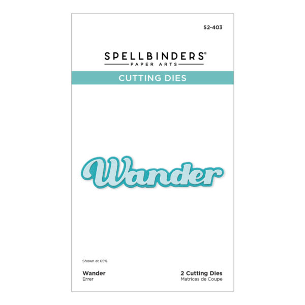 Spellbinders Wander Etched Dies From the Storytelling By Spellbinders Collection