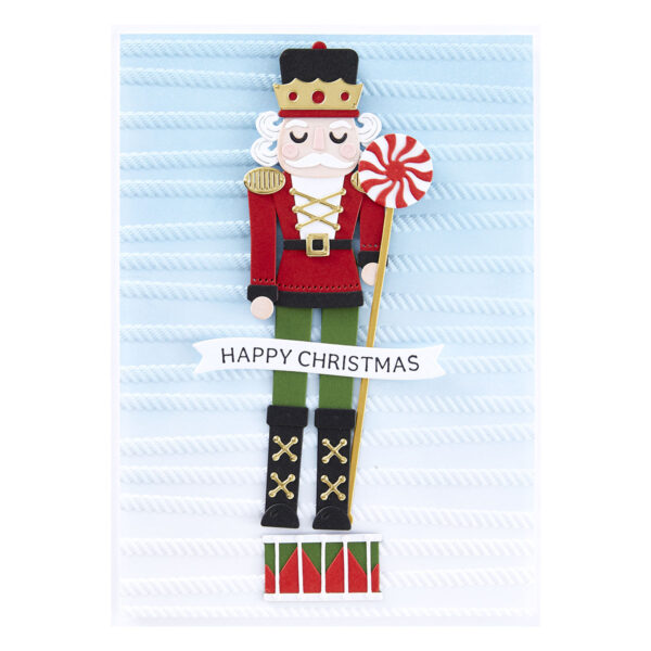 Spellbinders Dancin' Nutcracker Fitz Etched Dies From the Dancin' Christmas Friends Collection