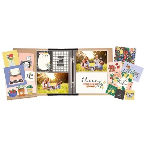 SIMPLE STORIES SN@P 6X8 KRAFT/BLACK BINDER