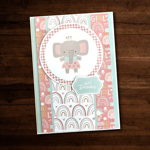 PAPER ROSE 6X8 HELLO LITTLE GIRL QUICK CARDS COLLECTION