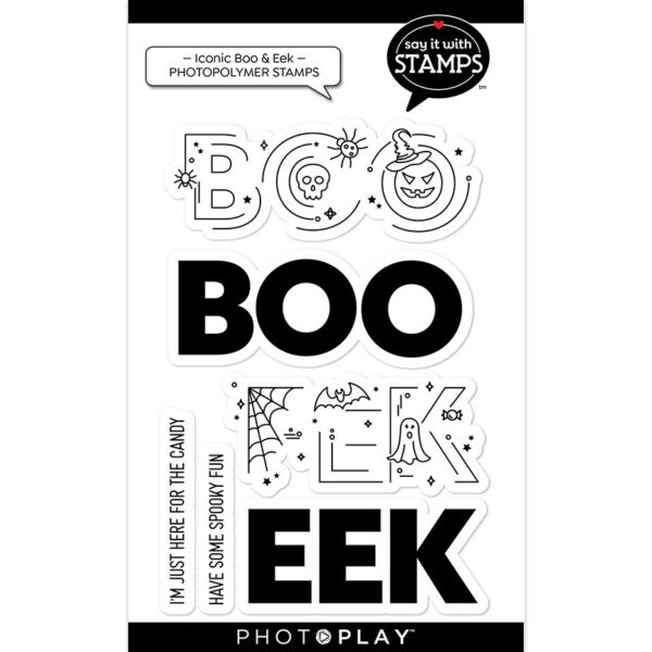 Photo Play Stamp Iconic Boo & Eek