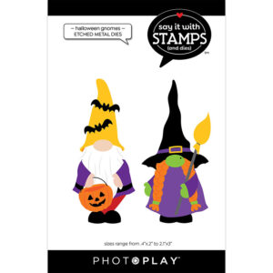 Photo Play Die Halloween Gnomes Layered