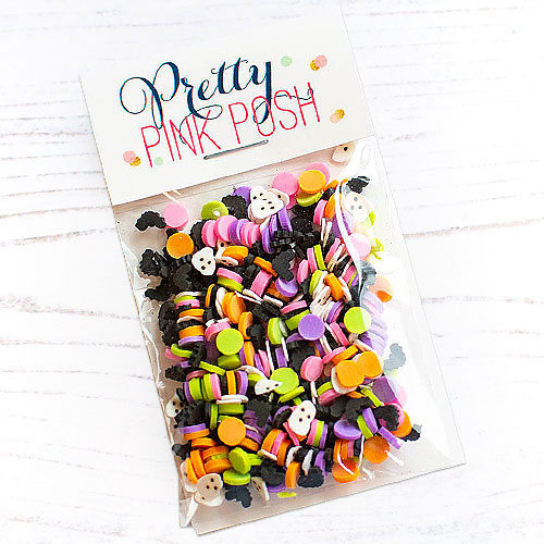 Pretty Pink Posh Spooktacular Clay Confetti Mix