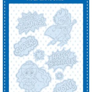 WHIMSY DIE SUPER KIDS OUTLINE