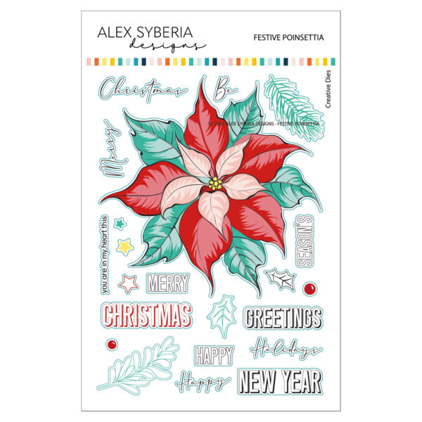 Alex Syberia Die Festive Poinsettia