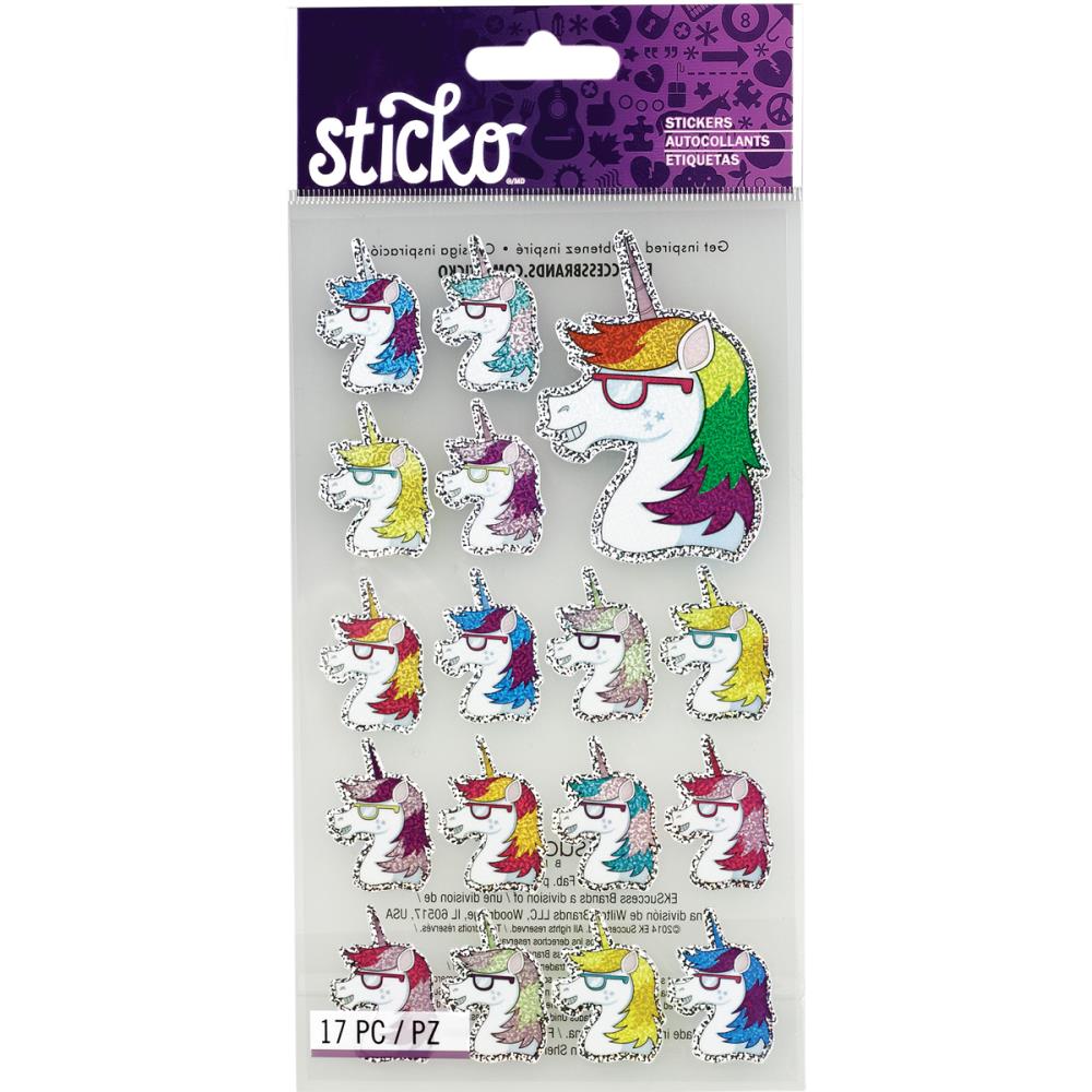 STICKO STICKER SWEET UNICORNS