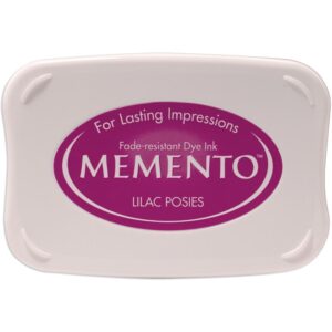 TSUKINEKO MEMENTO STAMP PAD LILAC POSIES