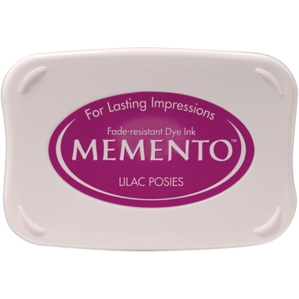 TSUKINEKO MEMENTO STAMP PAD LILAC POSIES