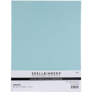 SPELLBINDERS 8.5X11 WATERFALL CARDSTOCK