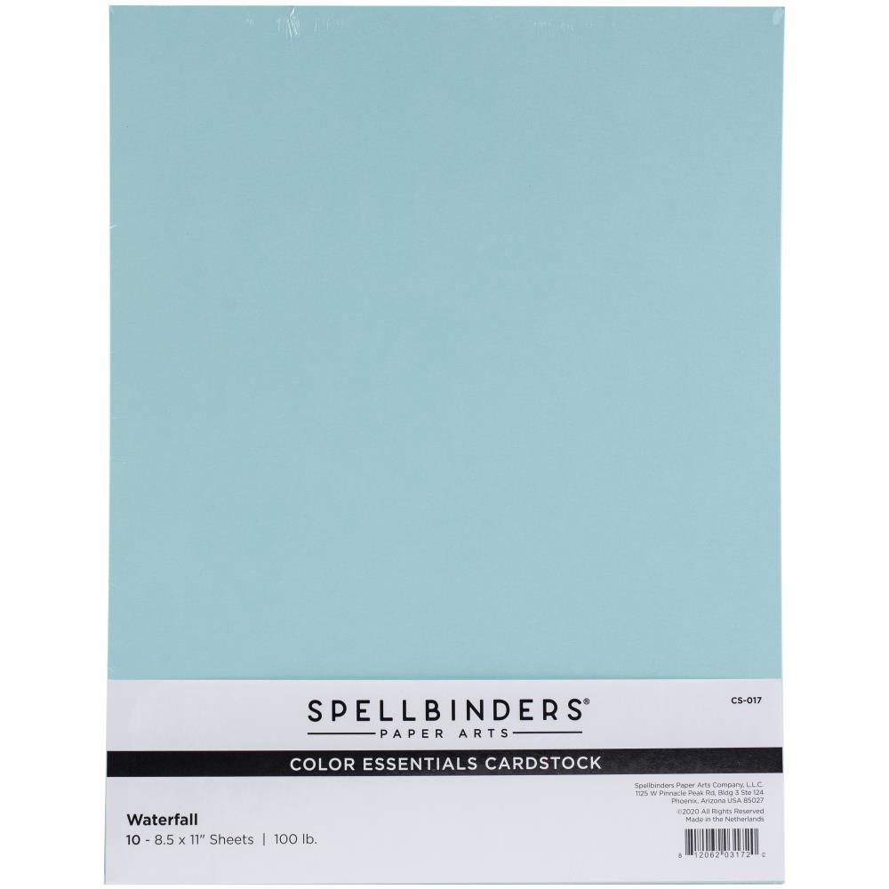 SPELLBINDERS 8.5X11 WATERFALL CARDSTOCK