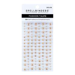 SPELLBINDERS PEARLS FASHION TAUPE