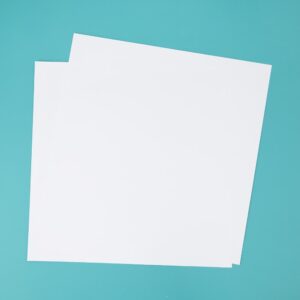 AC COLORBOK CARDSTOCK 12X12 WHITE PAD