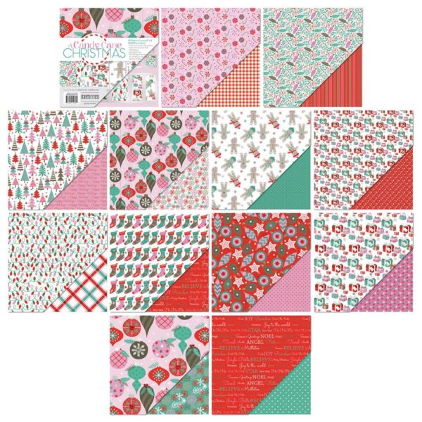 TONIC STUDIOS 8X8 A CANDY CANE CHRISTMAS