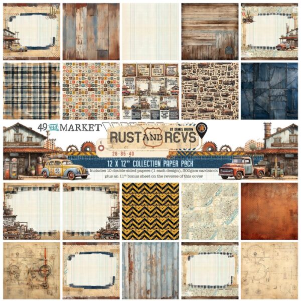 49 & MARKET REST & REVS 12X12 COLLECTION PACK