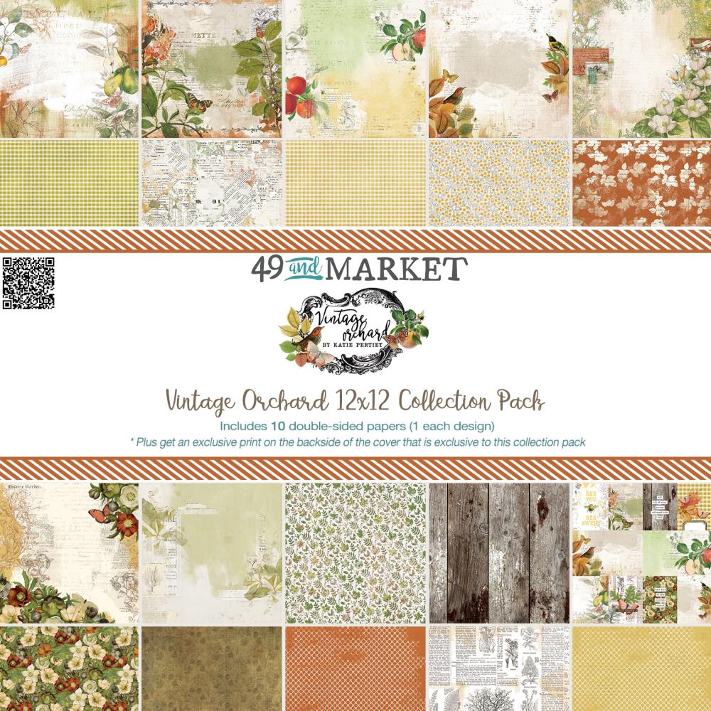 49 & MARKET VINTAGE ORCHARD 12X12 COLLECTION PAPERS