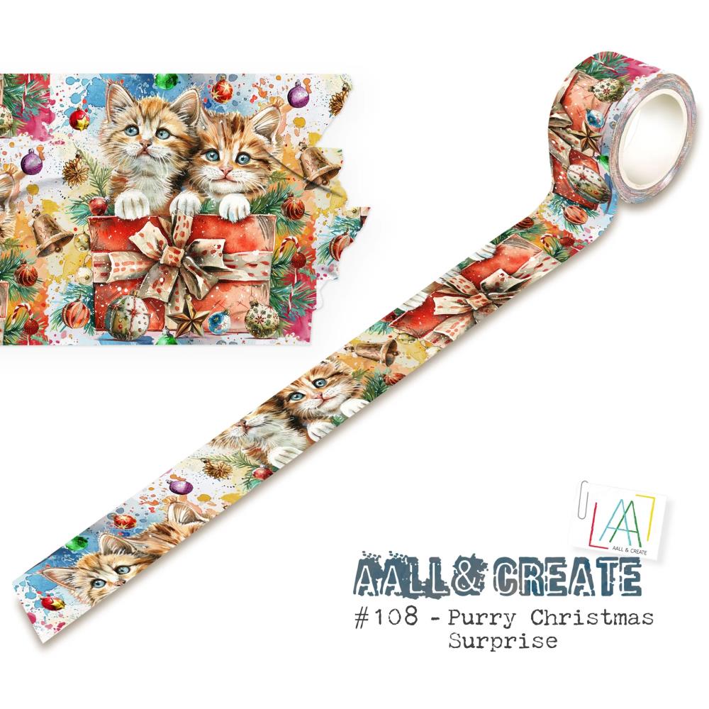 AALL & CREATE WASHI PURRY CHRISTMAS SURPRISE