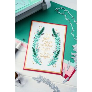 Sizzix Thinlits Die Set 12PK - Merry & Bright #2 By Jen Long