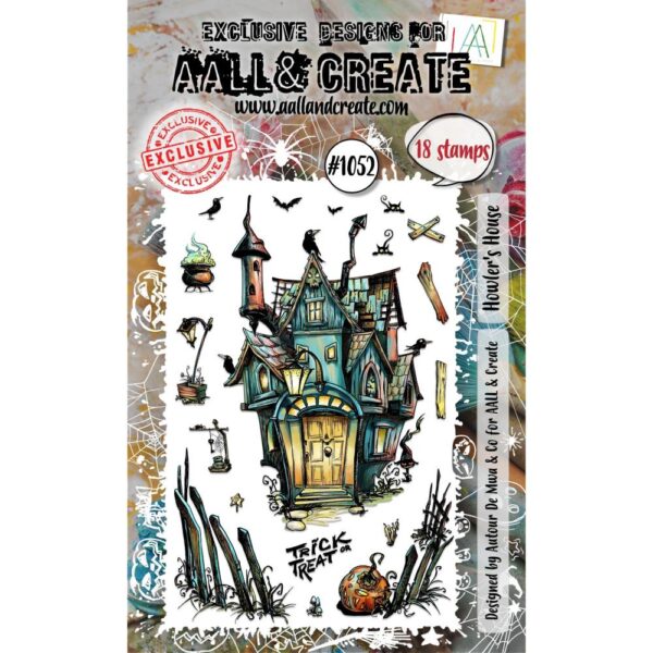 AALL & CREATE STAMP HOWLER'S HOUSE