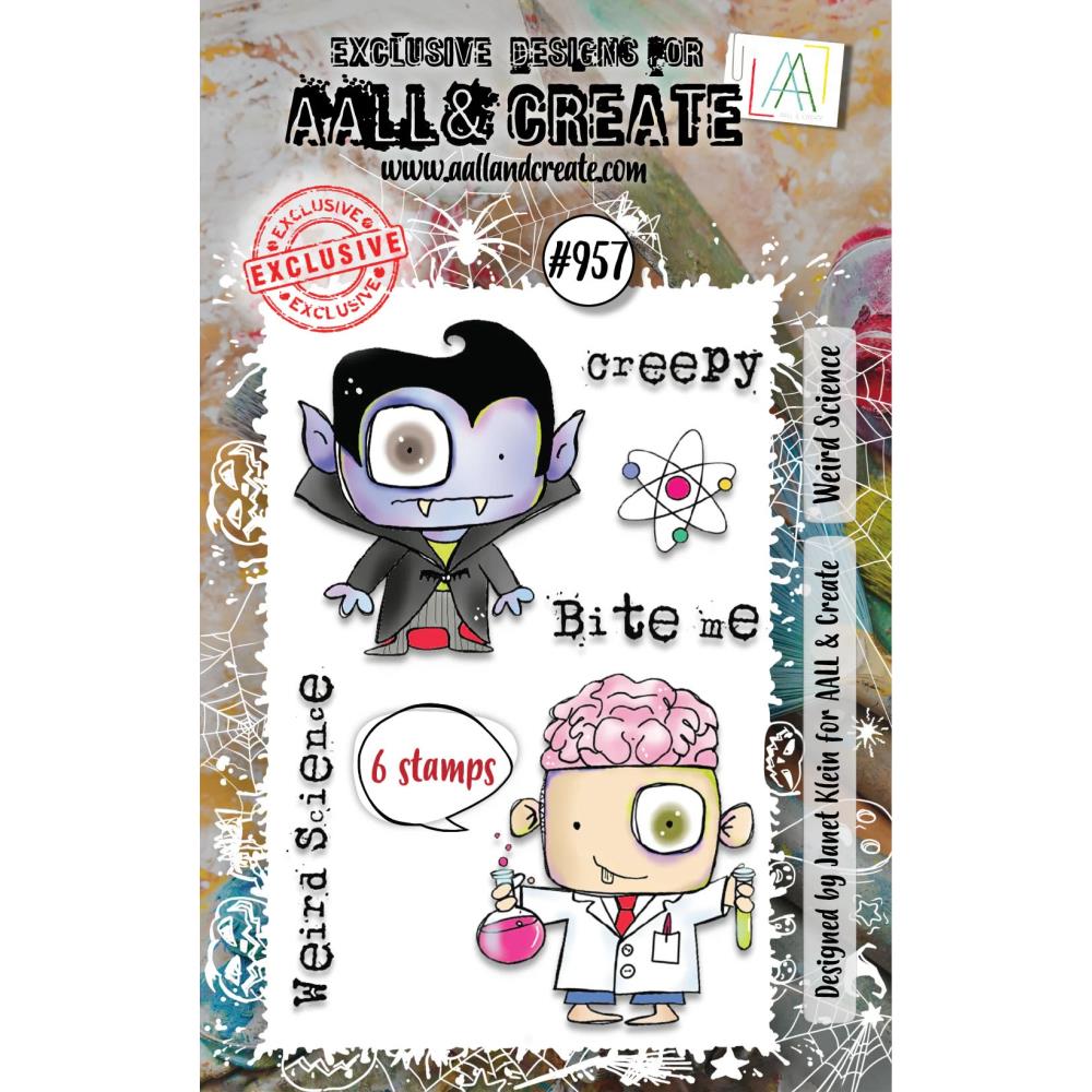 AALL & CREATE STAMP WIERD SCIENCE