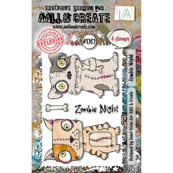 AALL & CREATE STAMP ZOMBIE NIGHT