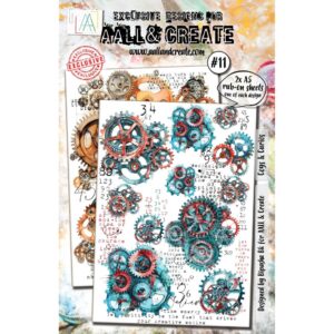 AALL & CREATE RUB-ONS COGS & CURIOS