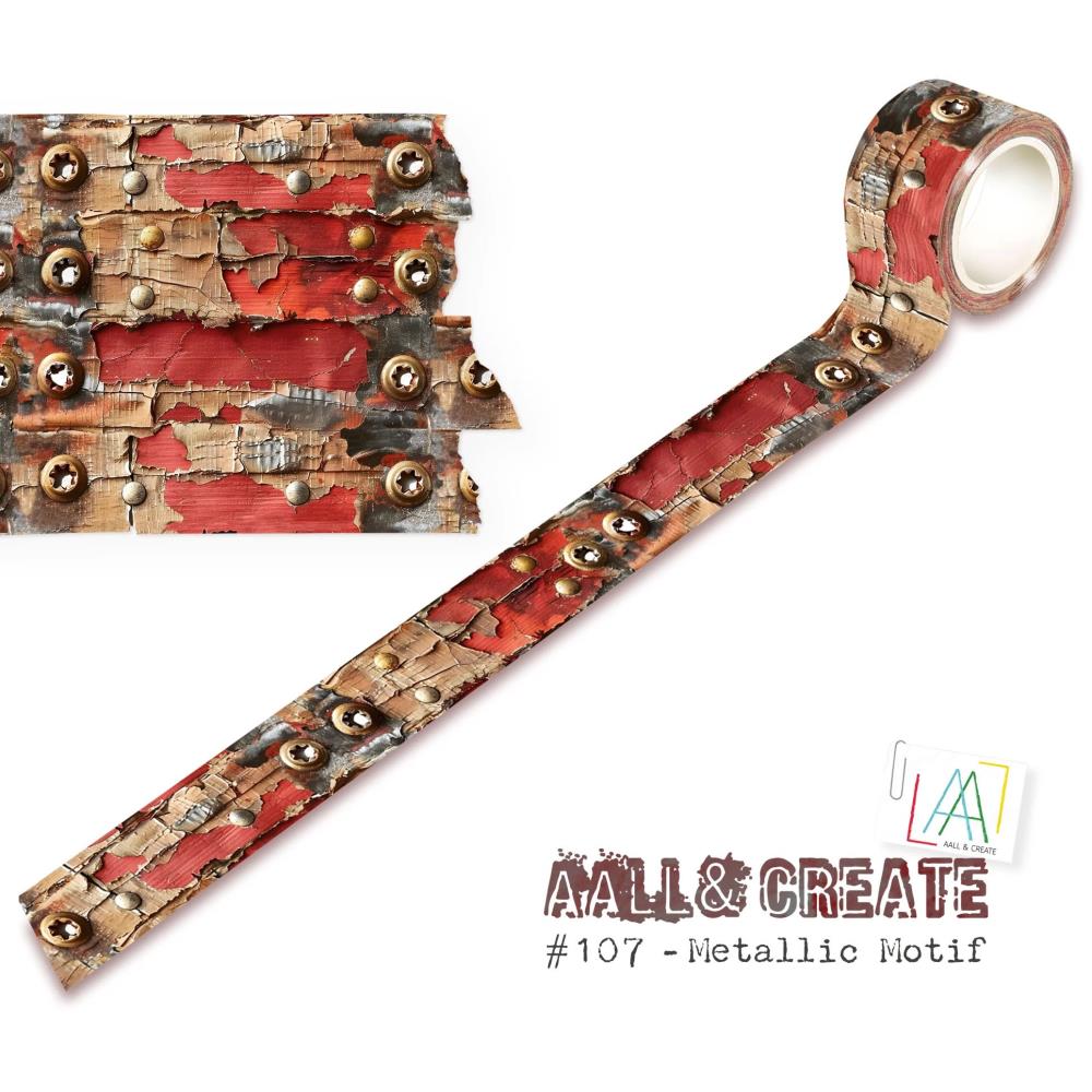 AALL & CREATE WASHI METALLIC MOTIF