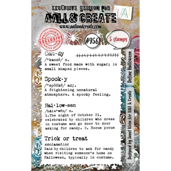 AALL & CREATE STAMP DEFINE HALLOWEEN