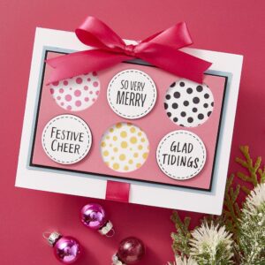 SPELLBINDERS PRESS PLATE HOLIDAY BACKGROUND PANELS