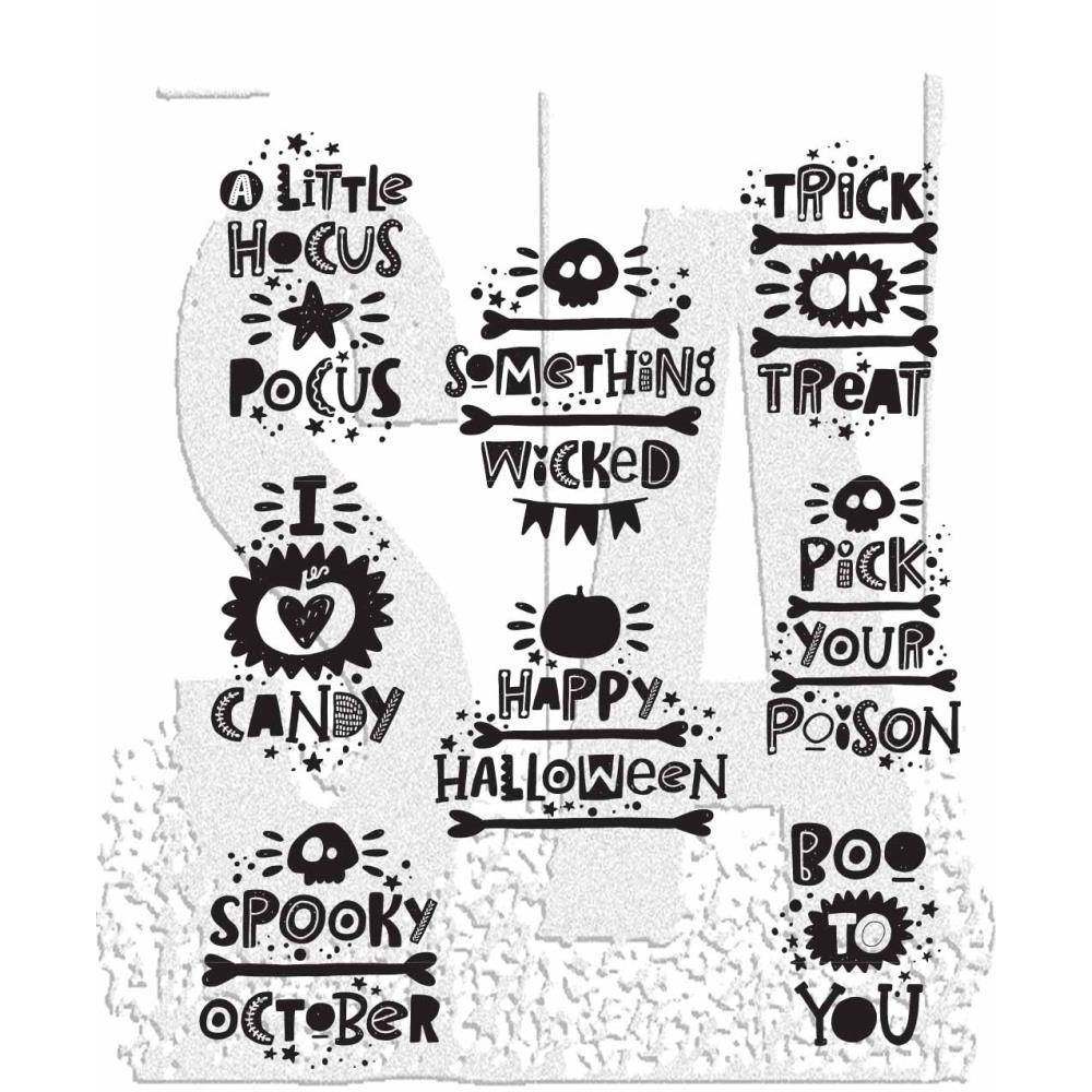 ART GONE WILD TIM HOLTZ STAMP HALLOWEEN WHATNOTS