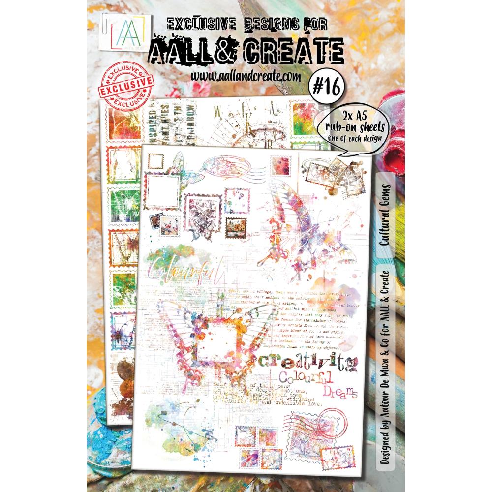 AALL & CREATE RUB-ON CULTURAL GEMS