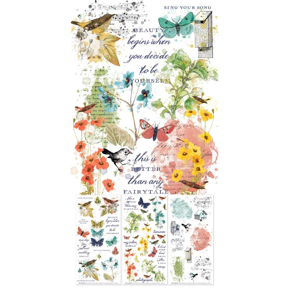 49 & MARKET RUB ONS BIRDSONG TRANSFERS