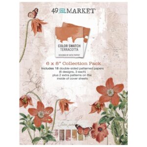 49 & MARKET COLOR SWATCH TERRACOTTA 6X8 PAPER PAD