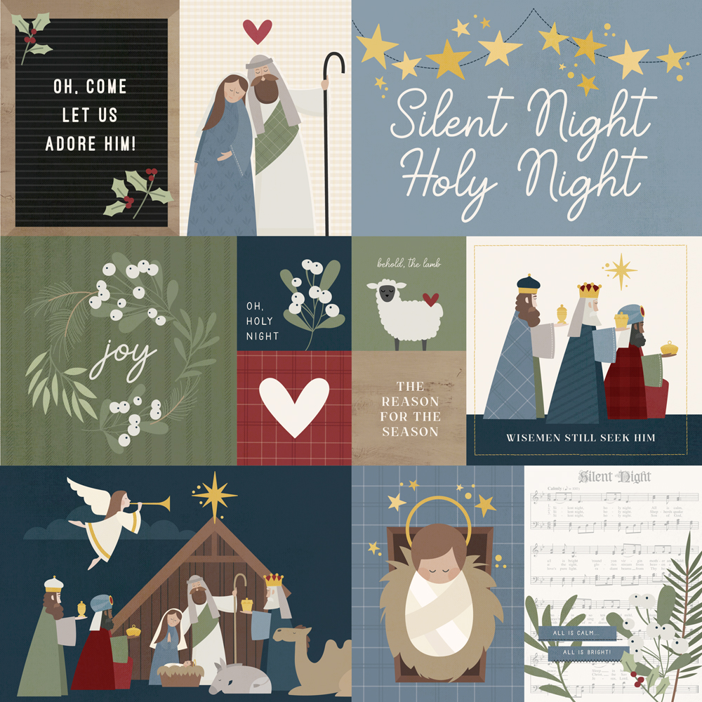 Simple Stories Silent Night Elements 1