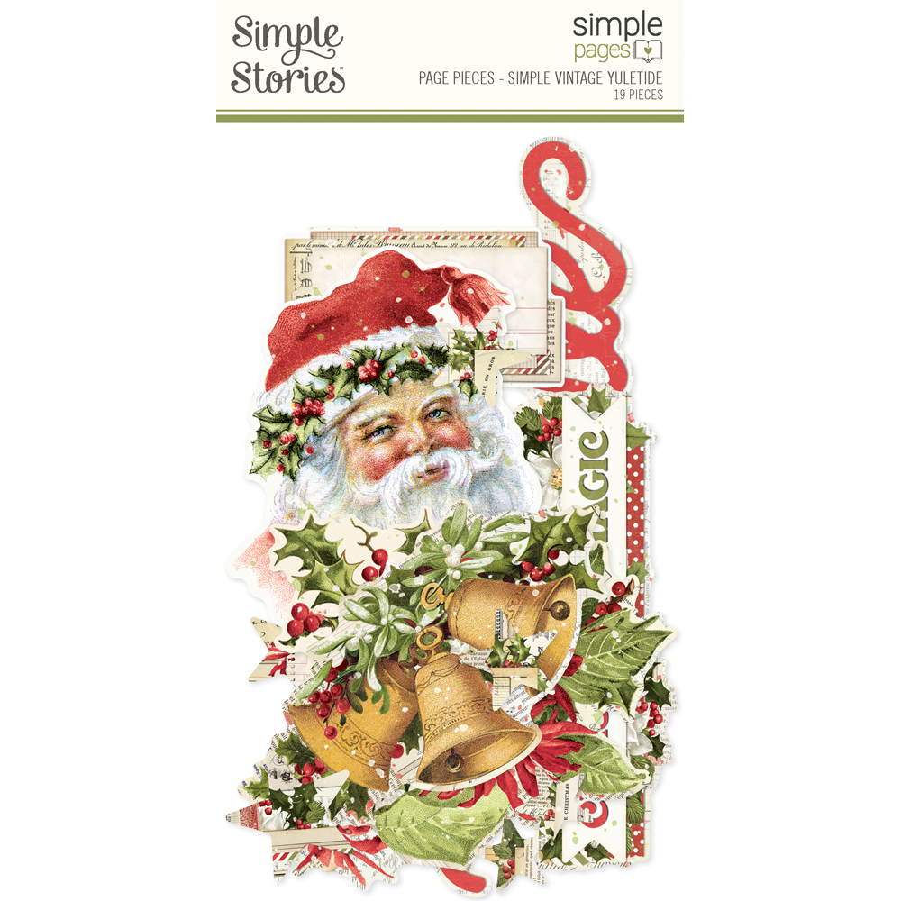 Simple Stories Simple Vintage Yuletide Simple Pages Page Pieces