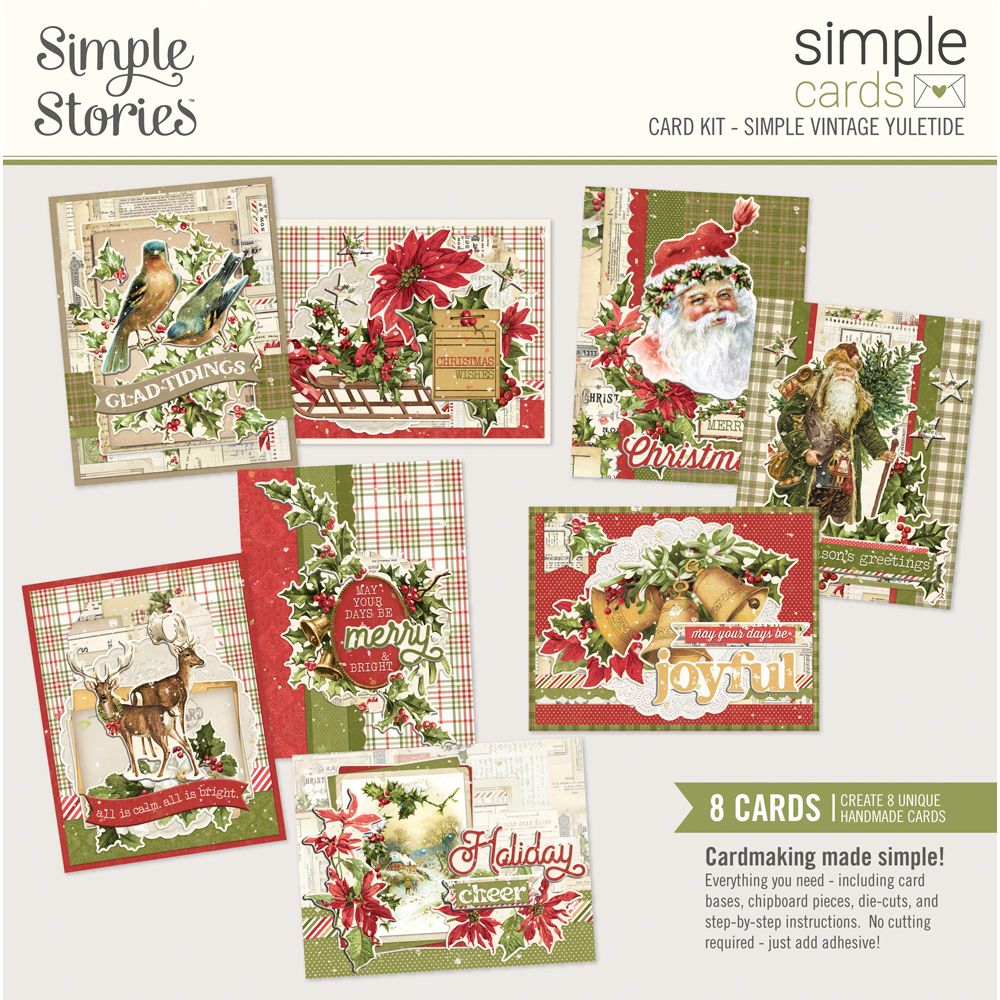 Simple Stories Simple Vintage Yuletide Simple Cards Card Kit